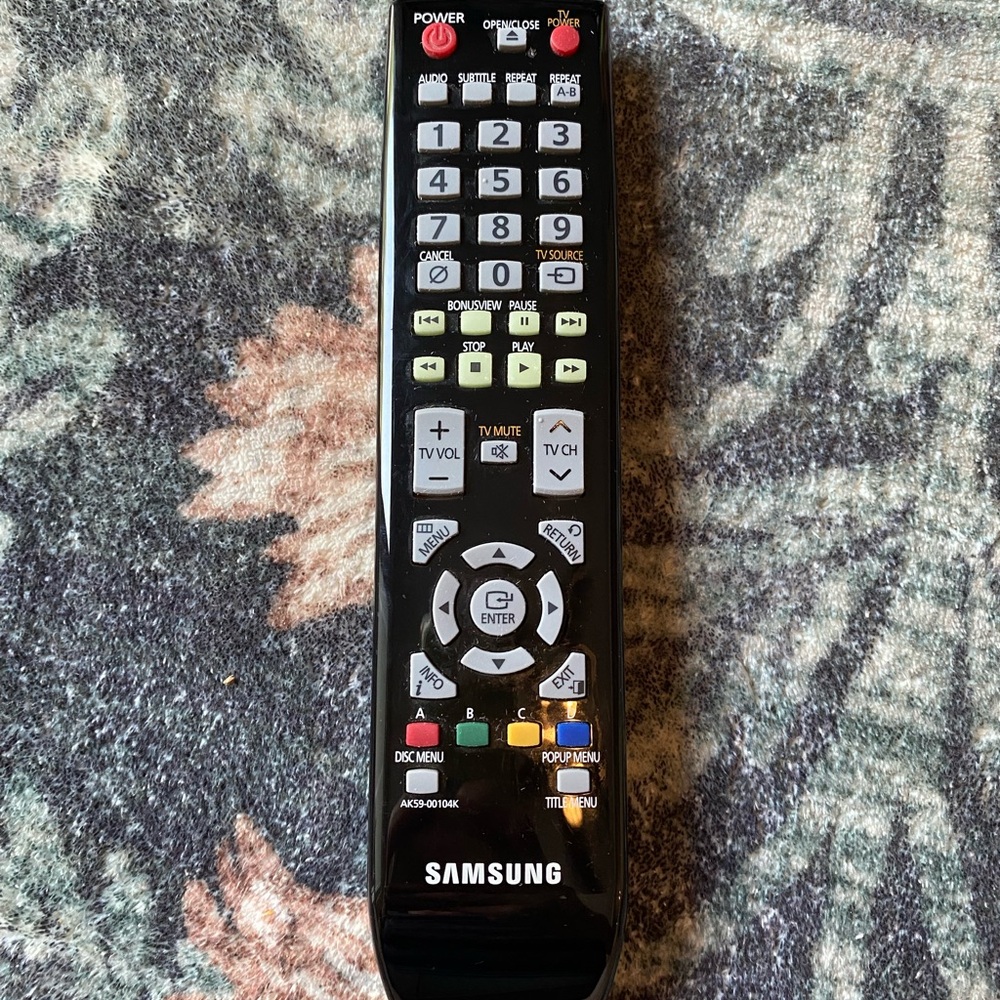 GENUINE SAMSUNG AK63-00562A REMOTE CONTROL - Tested and Works!
